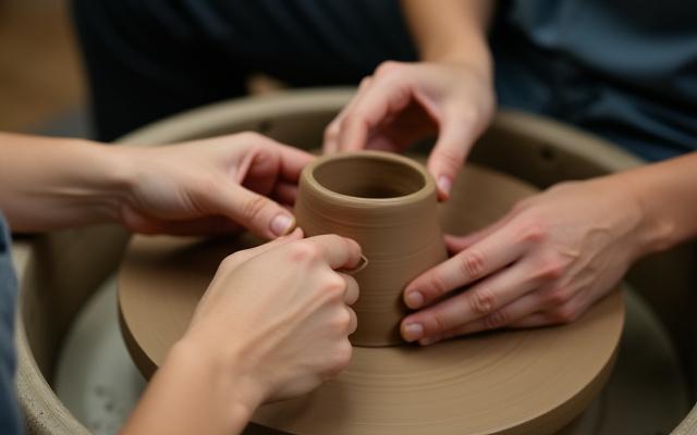 Pottery wheel workshop